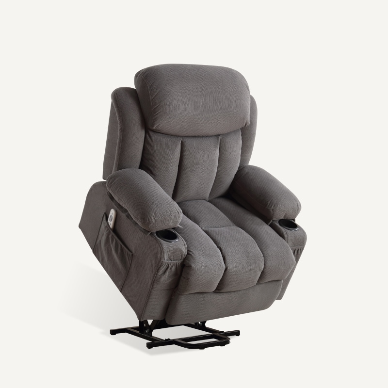 XDL31 Power Lift Recliner Chair With Heat And Massage And Cup