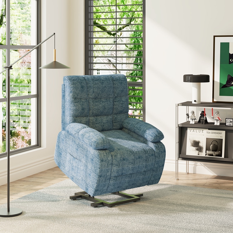 XL6-Cloud Power Lift Recliner Chair With Heat And Massage