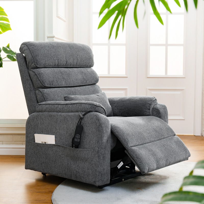XL6 Power Lift Recliner Chair With Heat And Massage FlexiSpot US