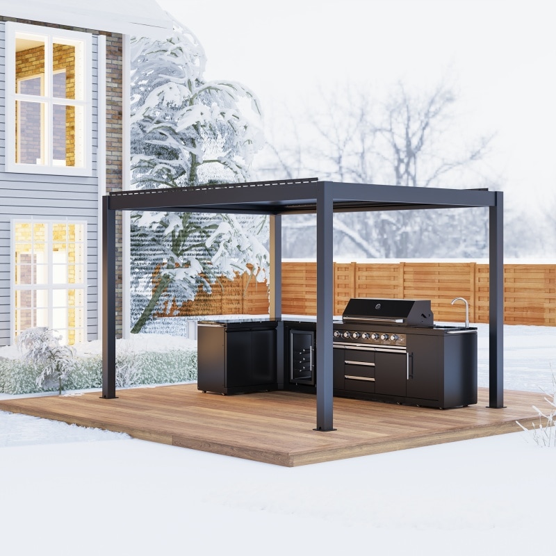 OK5 Modular Outdoor Kitchen | FlexiSpot US
