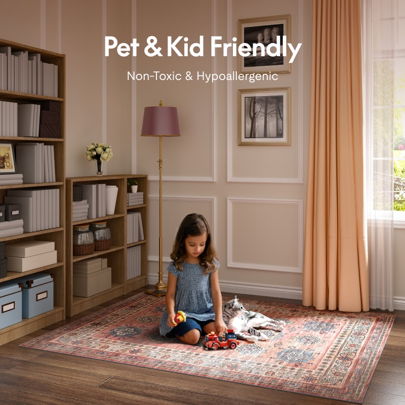 FlexiSpot Washable Rug – Machine Washable for All Sizes, Patented