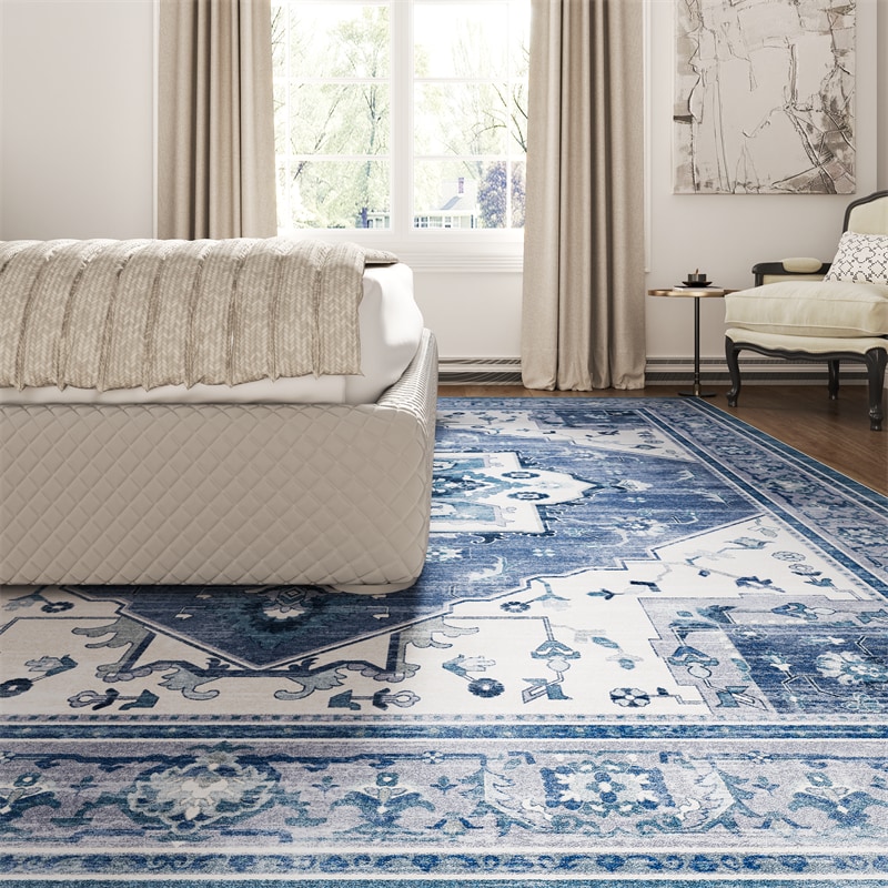 FlexiSpot Washable Rugs 9x12 Area- Machine Washable and Easy Assembly ...