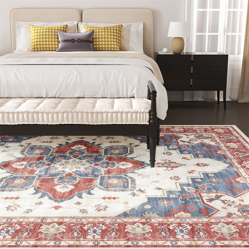 FlexiSpot Washable Rugs 9x12 Area- Machine Washable and Easy Assembly ...