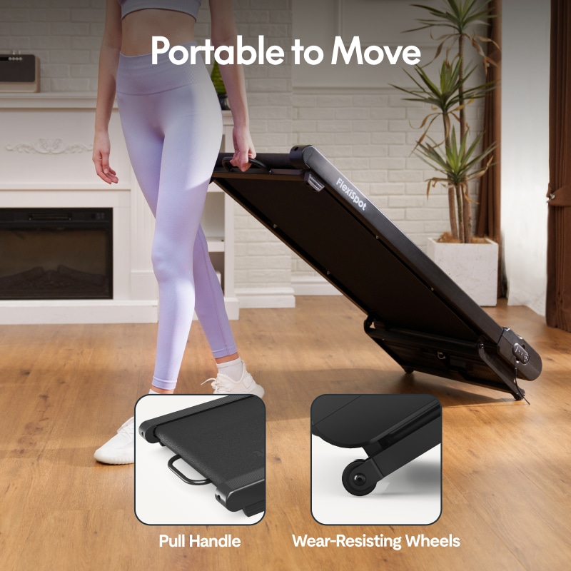 FlexiSpot WPM03 Treadmill - 9-Level Incline, 275 lbs Capacity