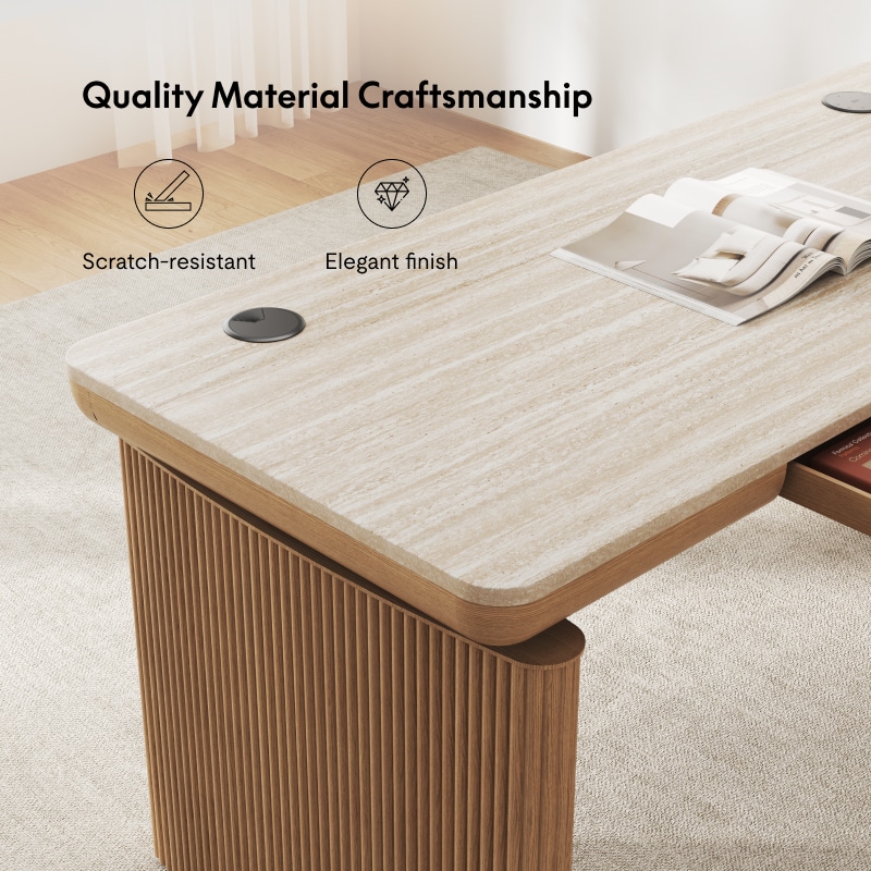 Modern Electric Sit-Stand Desk with Storage | FlexiSpot