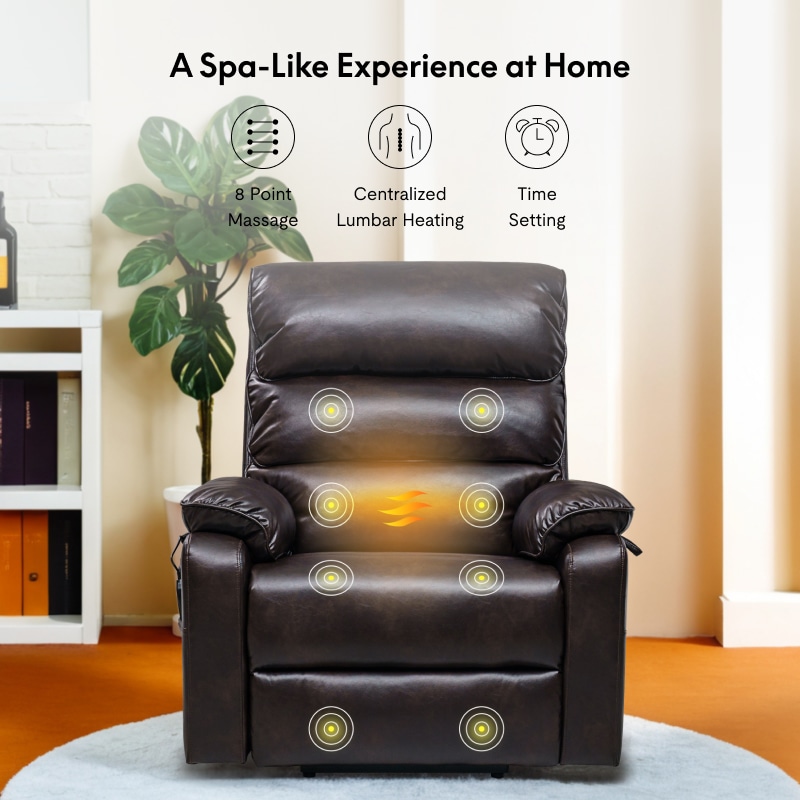 XL6 Power Lift Recliner Chair With Heat And Massage | FlexiSpot US