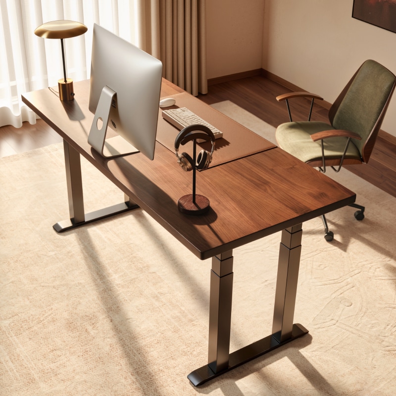 Premium 4-Leg Standing Desk E7 Plus Max|FlexiSpot Height