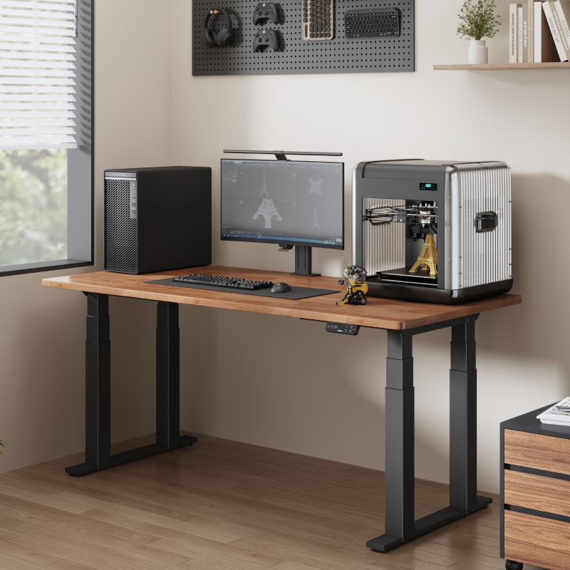 E7 Plus Four Leg Standing Desk | Flexispot