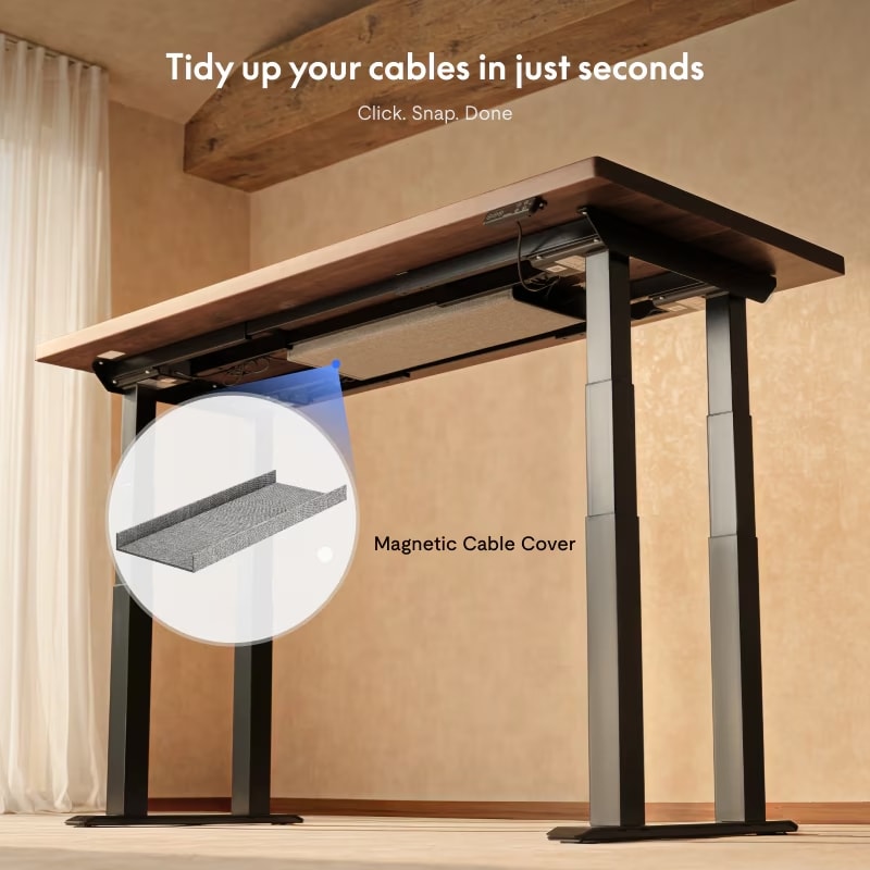 Premium 4-Leg Standing Desk E7 Plus Max|FlexiSpot Height