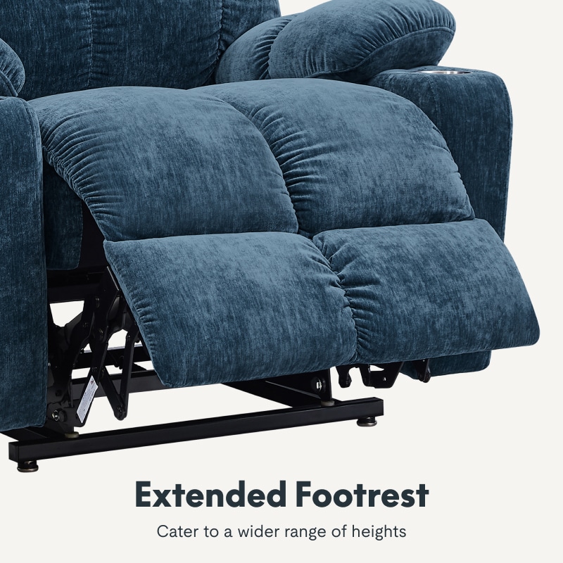XDL91 Power Lift Recliner Chair With Heat And Massage And Cup