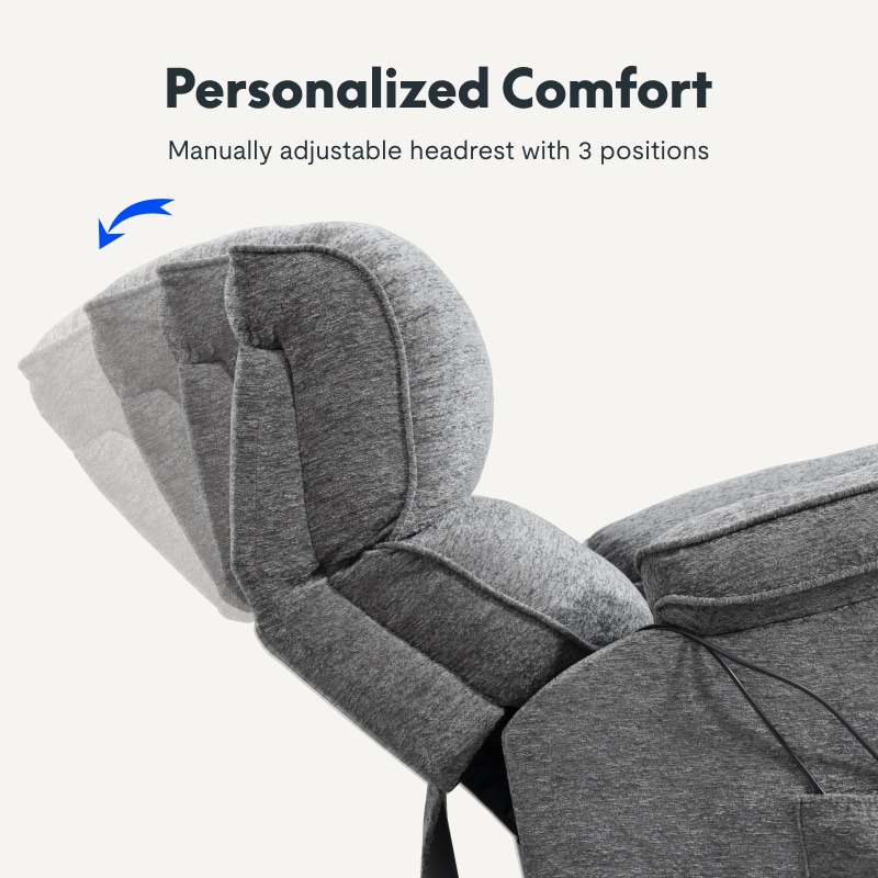 XL4 Power Lift Recliner Chair With Heat And Massage | FlexiSpot US