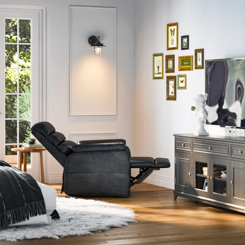 Living Room Bobs Furniture Recliner Lift Chair XL6 Power Lift