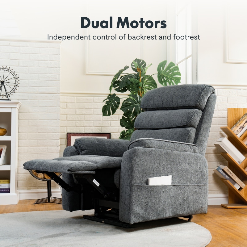 XL6 Power Lift Recliner Chair With Heat And Massage | FlexiSpot US