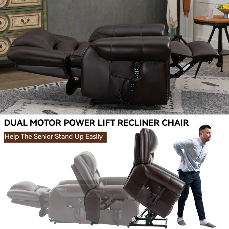 XDL81 Power Lift Recliner Chair With Heat And Massage | FlexiSpot US