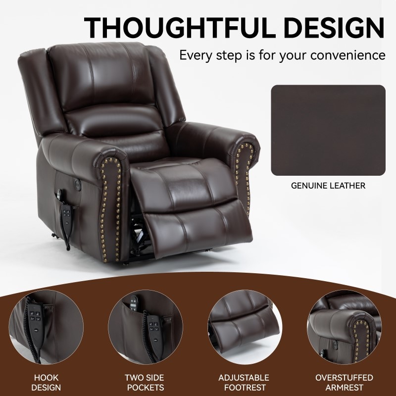 XDL81 Power Lift Recliner Chair With Heat And Massage | FlexiSpot US
