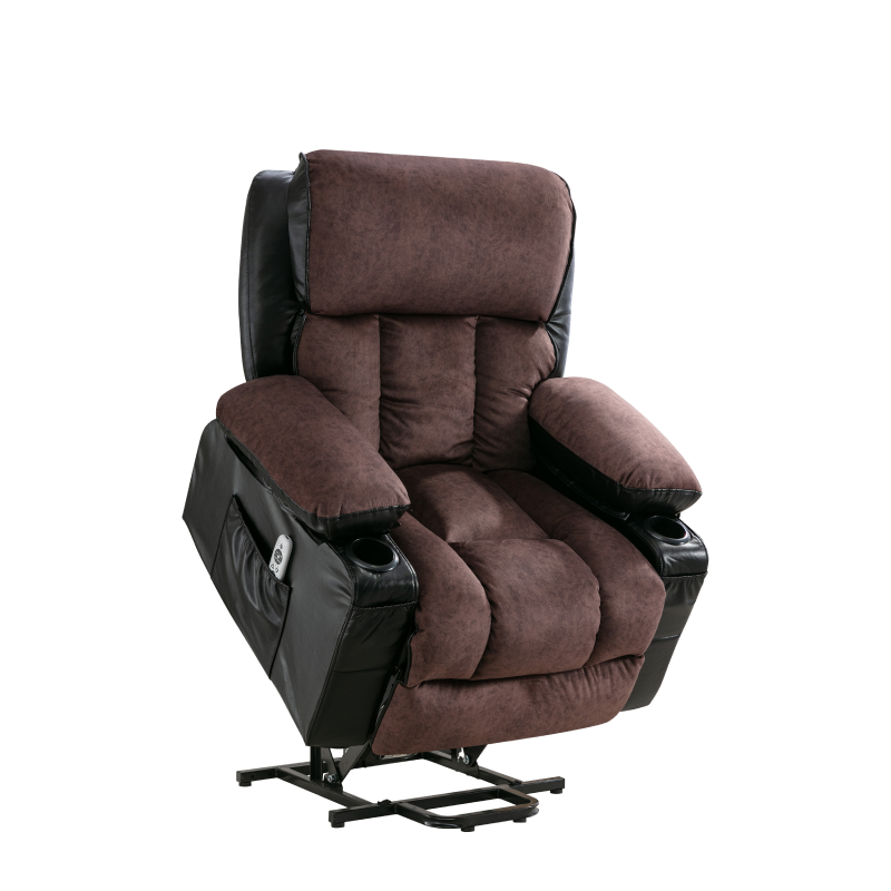 XDL23 Power Lift Recliner Chair With Heat And Massage And Cup