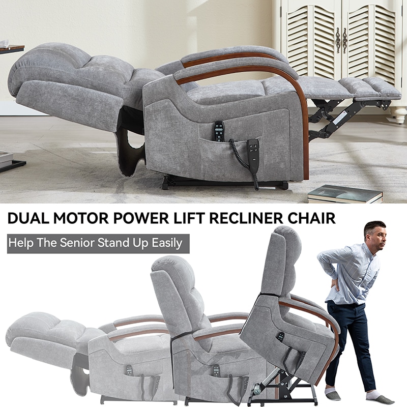 XDL83 Power Lift Recliner w/ Massage & Heat | FlexiSpot US