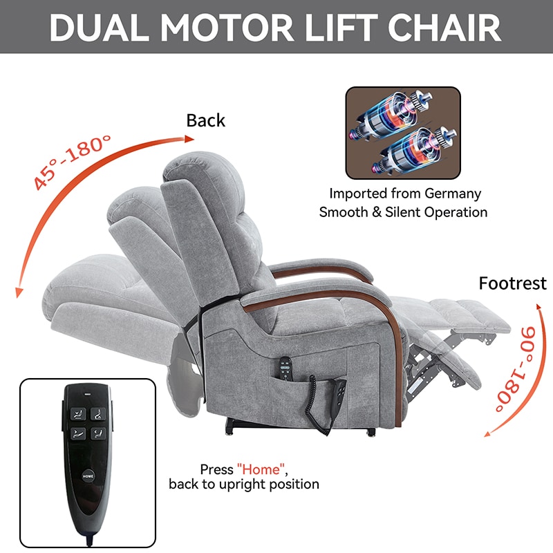 XDL83 Power Lift Recliner w/ Massage & Heat | FlexiSpot US
