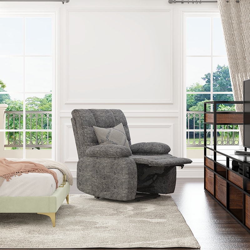 XL6-Cloud Power Lift Recliner Chair With Heat And Massage