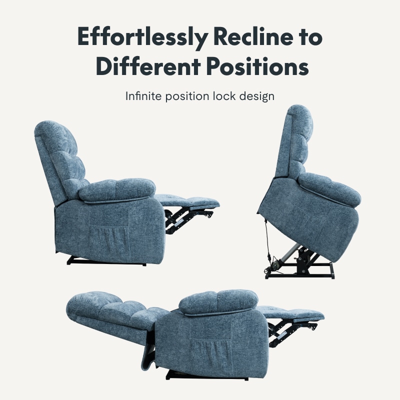 パンツ cle8 XL6-Cloud Power Lift Recliner Chair With Heat And Massage