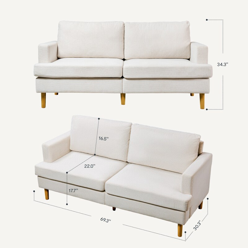 SF1 Loveseat Sofa | FlexiSpot US SF1 Loveseat Sofa | FlexiSpot US