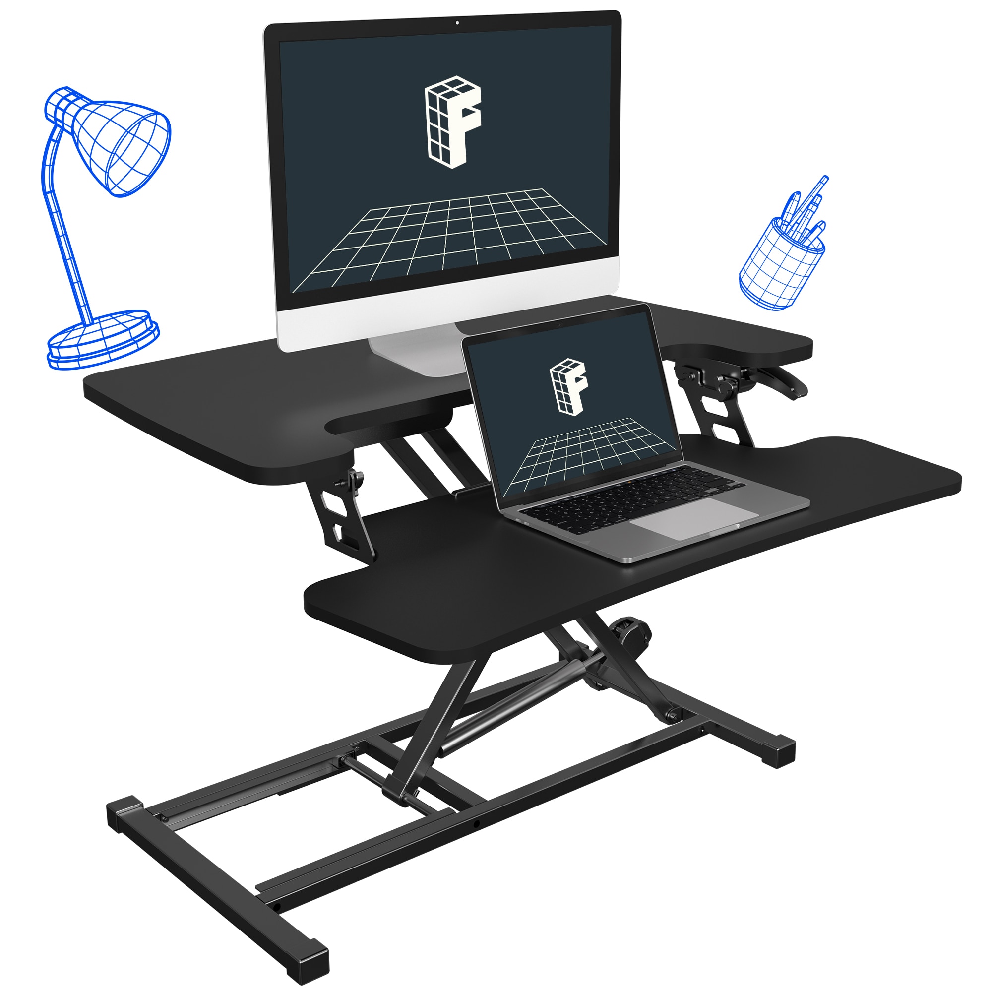 Standing Desk Converter AlcoveRiser M7 | FlexiSpot