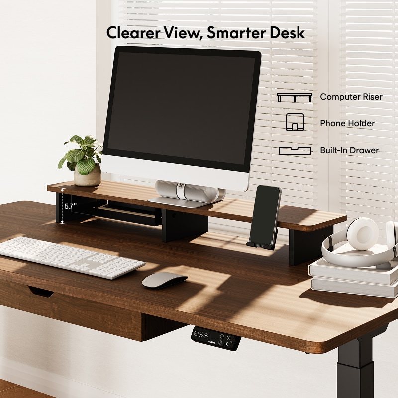 FlexiSpot All-in-One Standing Desk & Cabinet System | Home Office
