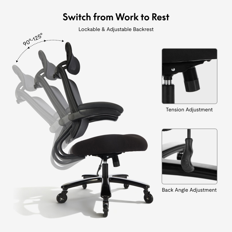 Big and Tall Ergonomic Chair C3 | Flexispot