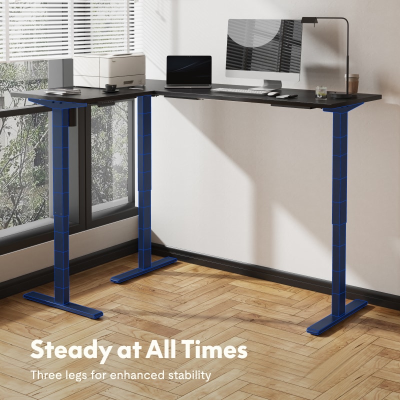 L-Shaped Standing Desk E2L | FlexiSpot