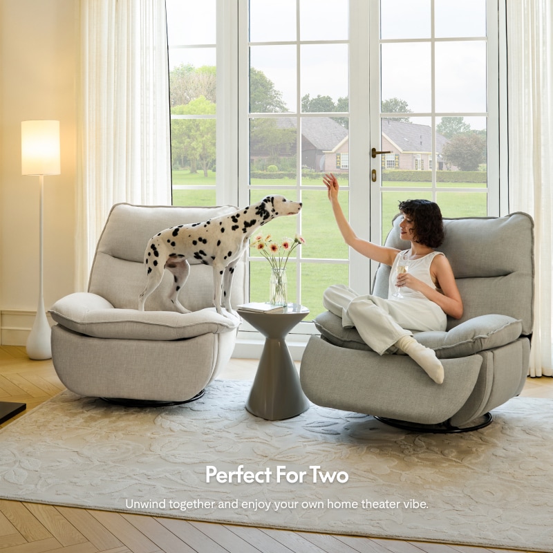Lotus Swivel Rocker Recliner | FlexiSpot US