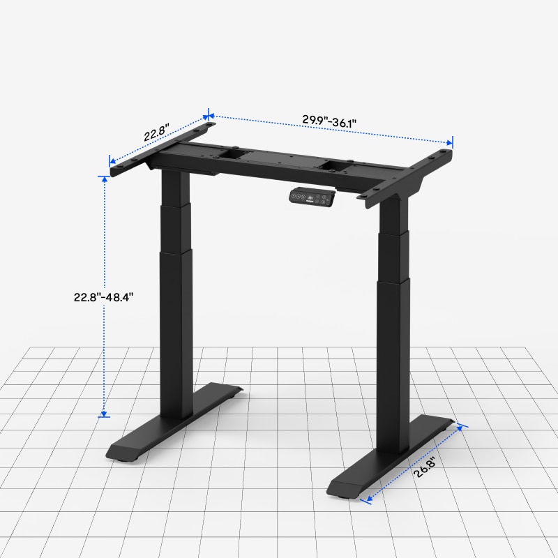FlexiSpot Small Standing Desk | E7 Mini Sit Stand Desk for Closet