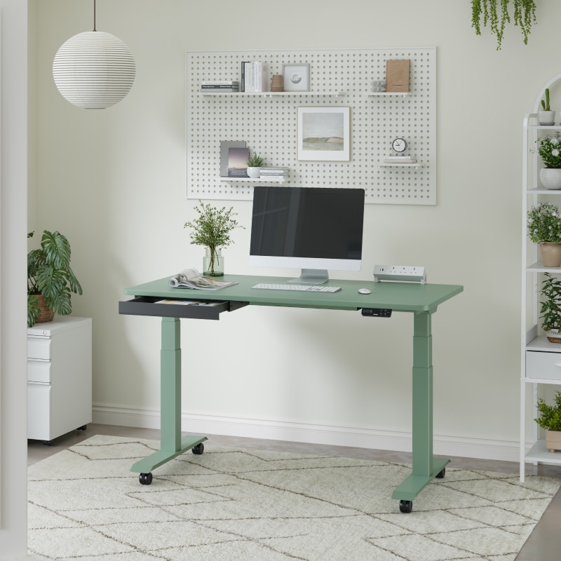 evafan2015　FLEXISPOT E7 Height Adjustable Electric Standing Desk for Home Office
