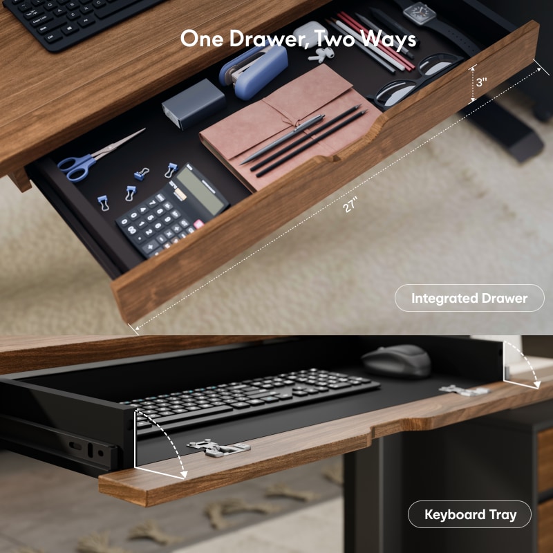 FLEXISPOT 卓上スタンディングデスク M1B 在宅ワーク FlexiSpot All-in-One Standing Desk & Cabinet System | Home Office