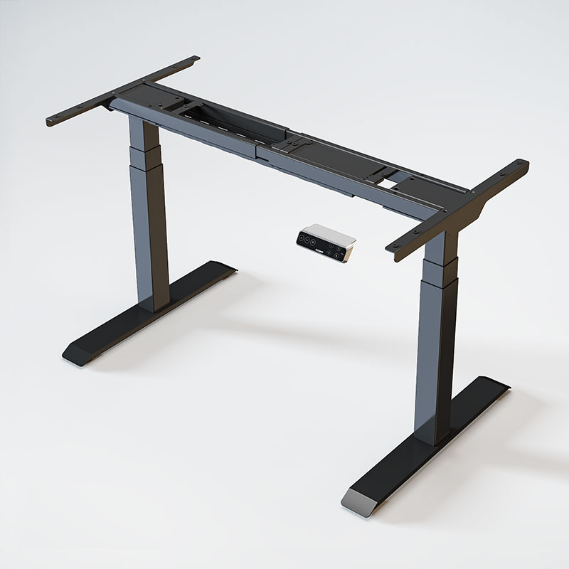 FLEXISPOT E7W フレームのみ Electric Height Adjustable Standing Desk: Dual Motor Economical