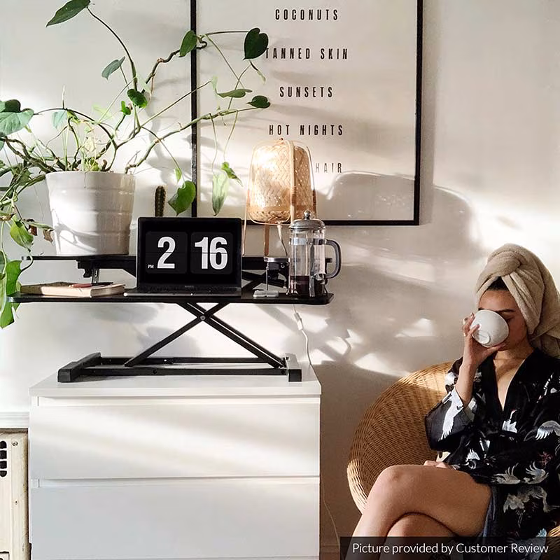Standing Desk Converter AlcoveRiser M7M-N | FlexiSpot