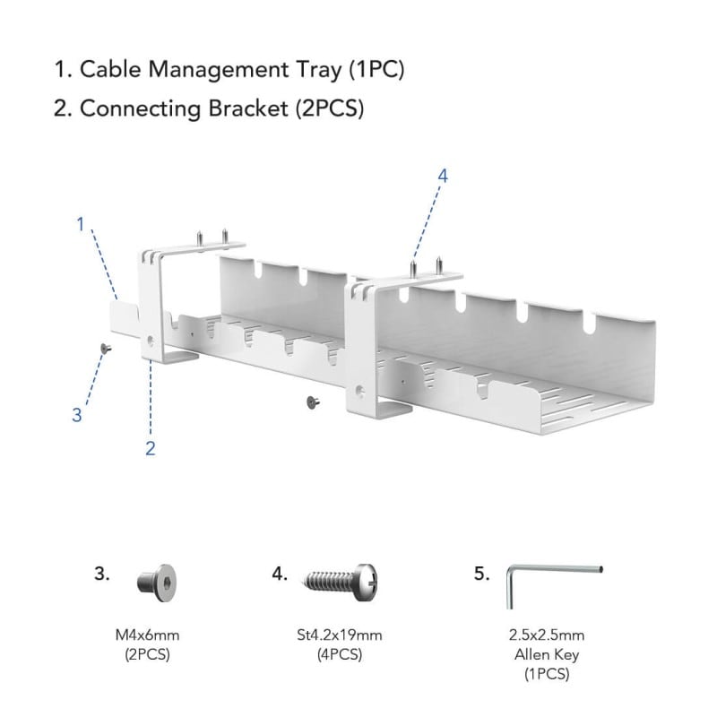 Cable Management Tray CMP502 | Flexispot