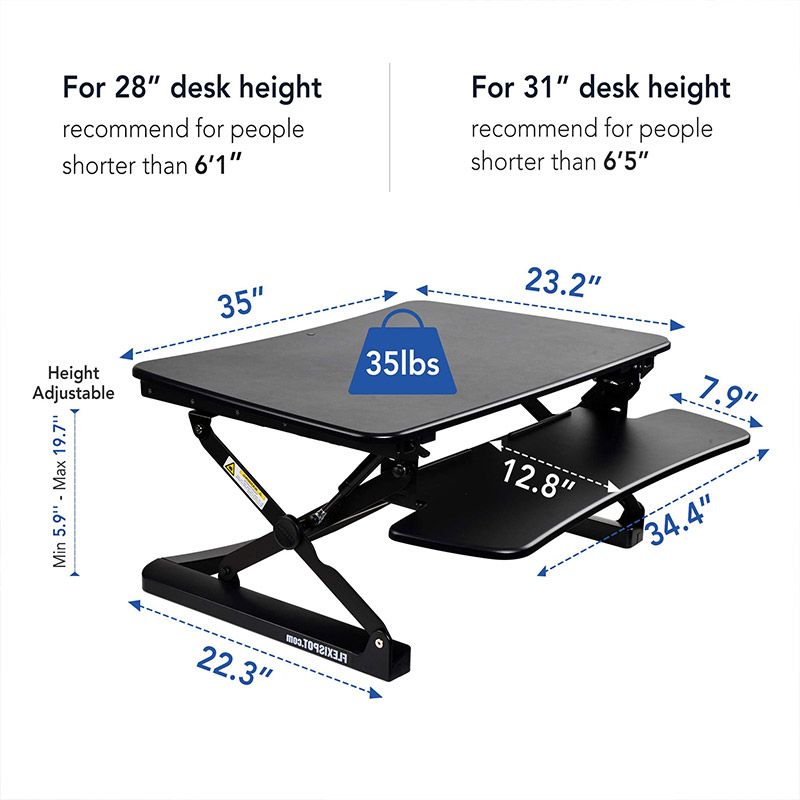 ClassicRiser Standing Desk Converters M2B | FlexiSpot