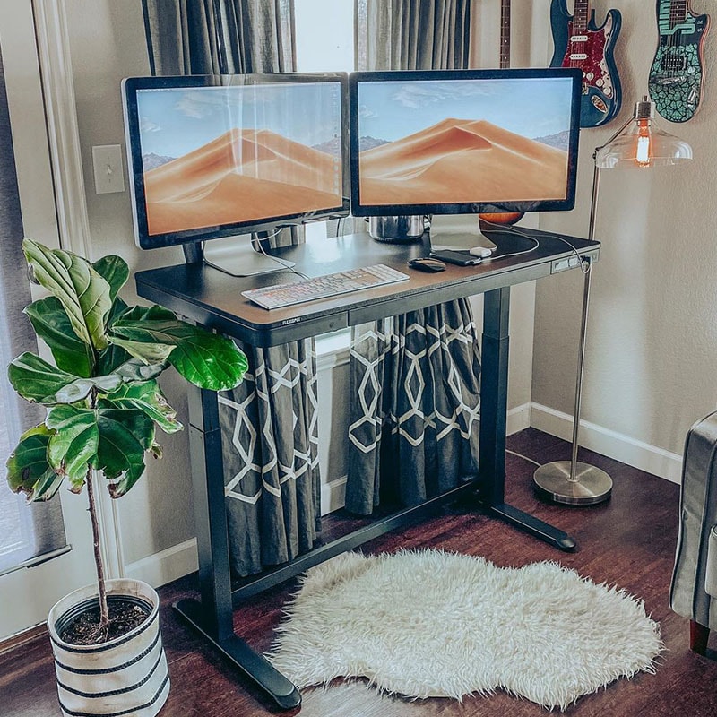 Comhar All-in-One Standing Desk (Wooden Tabletop) EW8 Comhar All-in-One Standing Desk (Wooden Tabletop) EW8