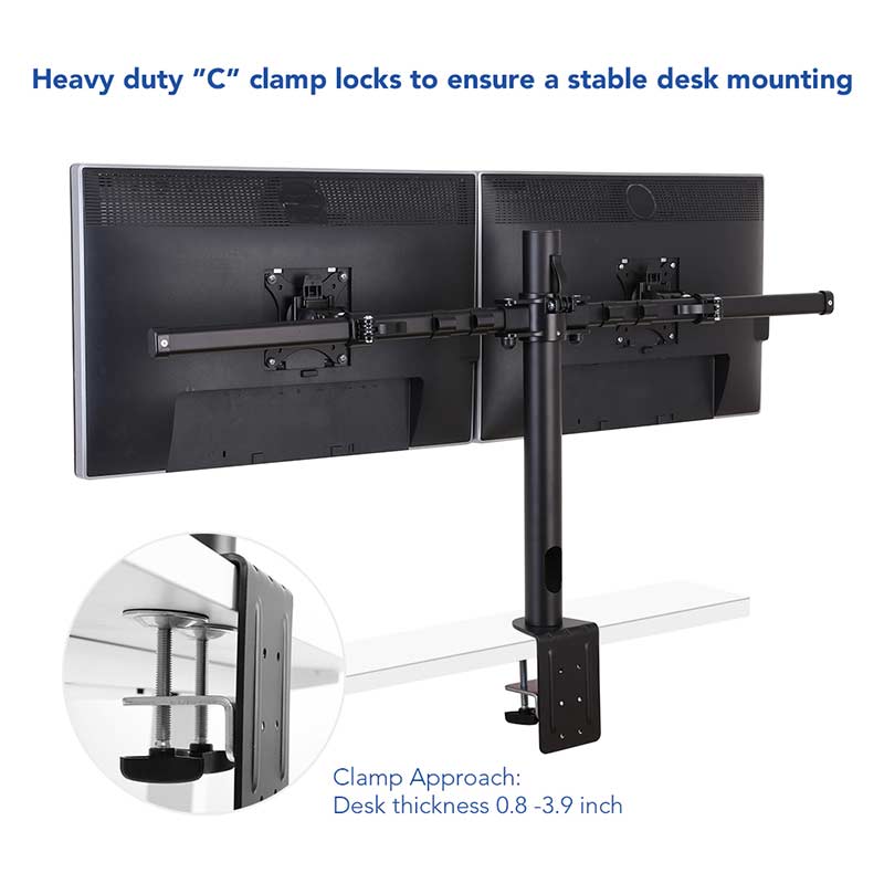 Dual Monitor Mount D1DP丨FlexiSpot