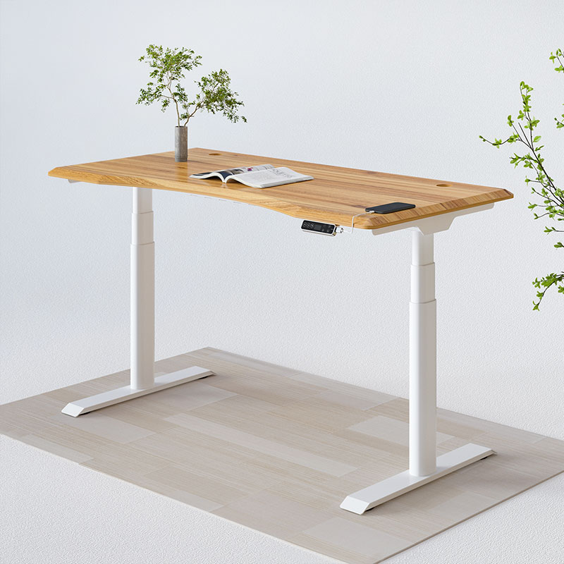 Electric Height Adjustable Standing Desk: Dual Motor