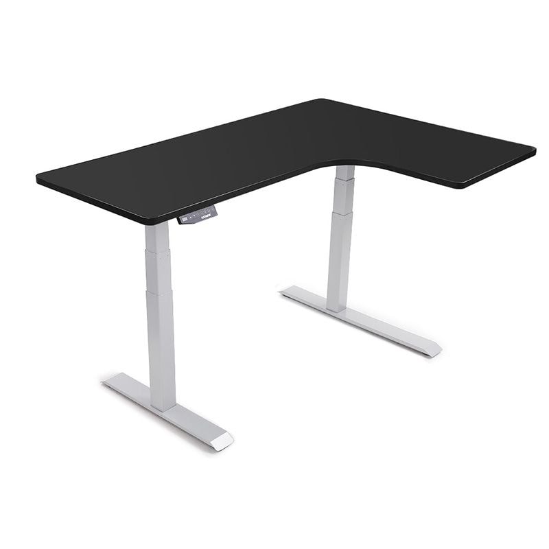 L Shape 3 Stage Electrical Height Adjustable Desk Frame E3L