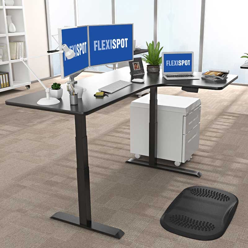 L Shape 3 Stage Electrical Height Adjustable Desk Frame E3L L Shape 3 Stage Electrical Height Adjustable Desk Frame E3L