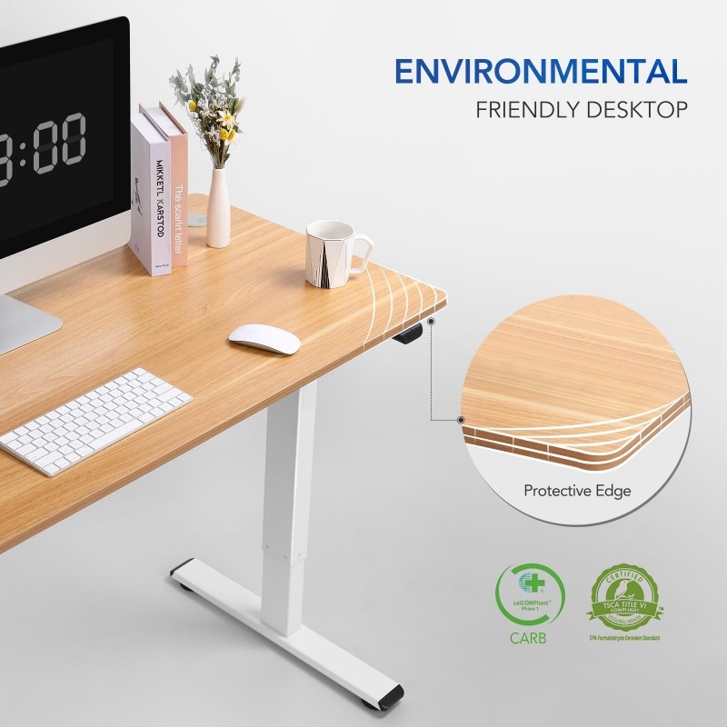 『5年保証』 Electric Height Adjustable Standing Desk EG1-48 パソコンデスク