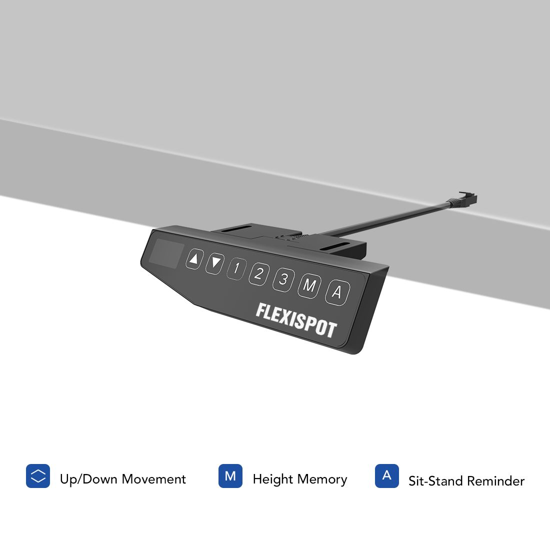 Electric Height Adjustable Desk en1w+4830w | FlexiSpot