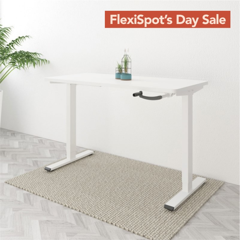 Manual Height Adjustable Desk H1 | Flexispot