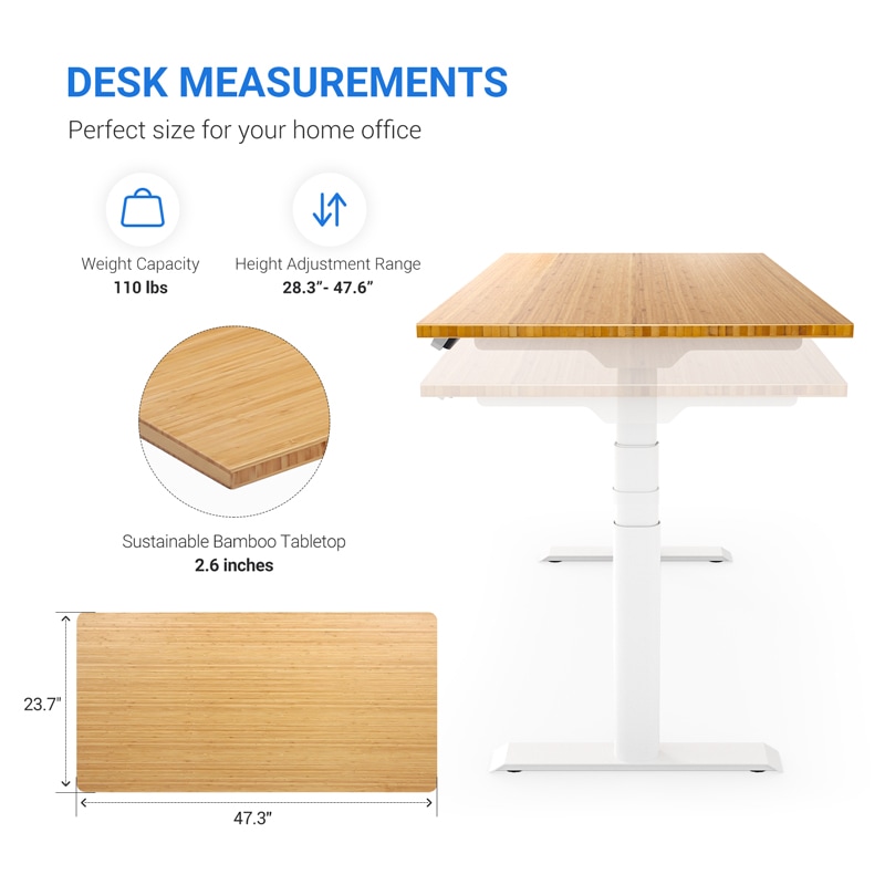Oval Column Shape Dual Motor Frame EC8 | Flexispot