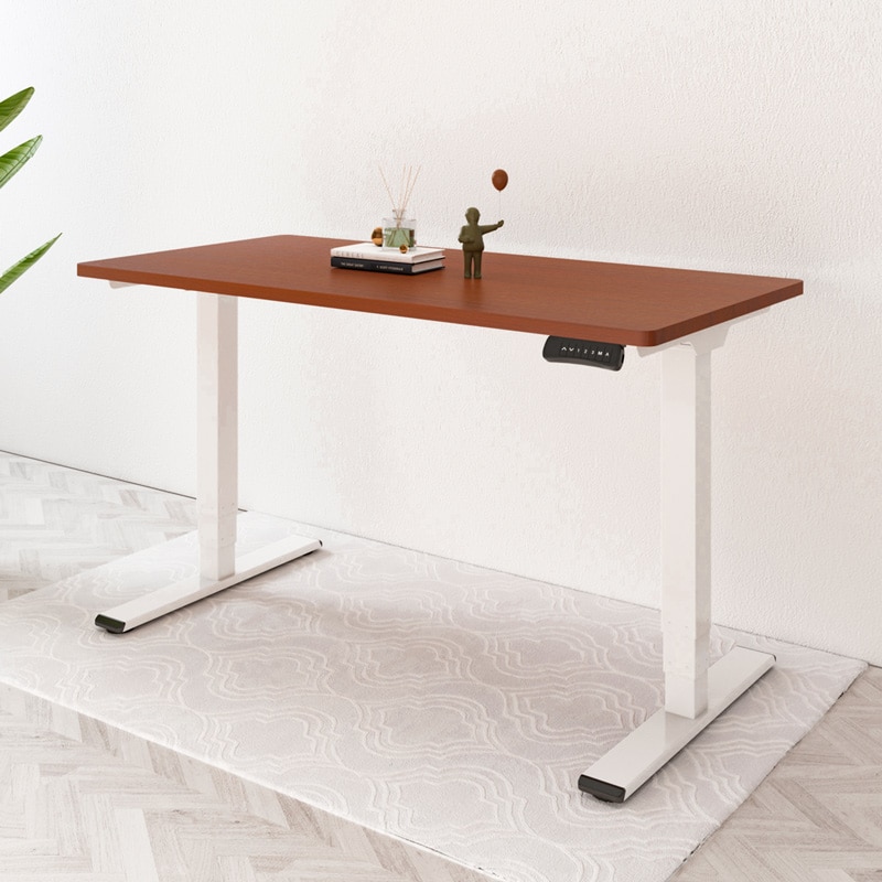 FlexiSpot Sanodesk EC5 フレームのみ ホワイト Electric Height Adjustable Standing Desk: Dual Motor