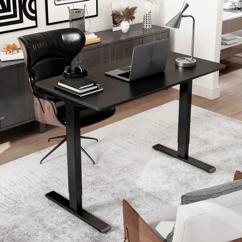 Rectangular Electric Height Adjustable Standing Desk | FlexiSpot Rectangular Electric Height Adjustable Standing Desk | FlexiSpot