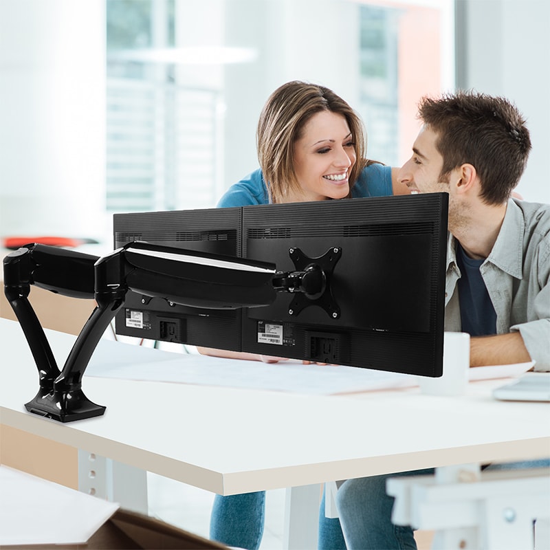 Dual Monitor Mount丨FlexiSpot