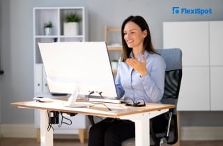 Affordable on sale ergonomic desk